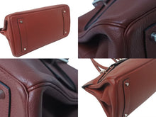 Load image into Gallery viewer, 極美品 ゴルチェ期 HERMES エルメス ショルダーバーキン トリヨンクレマンス レッド □J刻印 ショルダーバッグ 中古 4b001028