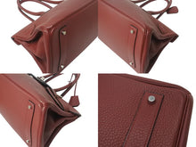 Load image into Gallery viewer, 極美品 ゴルチェ期 HERMES エルメス ショルダーバーキン トリヨンクレマンス レッド □J刻印 ショルダーバッグ 中古 4b001028