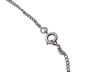 Load image into Gallery viewer, 極美品 CHANEL シャネル クリアライトストーンココマークネックレス 06V刻印 重量約4.5 シルバー メタル ラインストーン 中古 4b001032