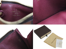 画像をギャラリービューアに読み込む, 極美品 LOUIS VUITTON ルイヴィトン モノグラム ダミエ エベヌ ポシェットクレ コインケース N63094 ブラウン ゴールド金具 中古 4b010402