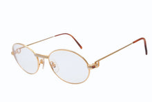 Load image into Gallery viewer, 極美品 CARTIER カルティエ 度入り眼鏡 メガネ アイウェア サングラス SERIE LIMITEE サイズ51□20 135 トリニティ 限定版 中古 4b011861