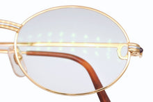 Load image into Gallery viewer, 極美品 CARTIER カルティエ 度入り眼鏡 メガネ アイウェア サングラス SERIE LIMITEE サイズ51□20 135 トリニティ 限定版 中古 4b011861