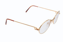 Load image into Gallery viewer, 極美品 CARTIER カルティエ 度入り眼鏡 メガネ アイウェア サングラス SERIE LIMITEE サイズ51□20 135 トリニティ 限定版 中古 4b011861