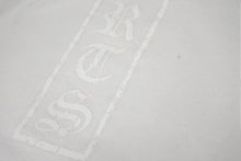 Load image into Gallery viewer, CHROME HEARTS クロムハーツ オールド ティーバー スター プリント 半袖Ｔシャツ ホワイト コットン ロゴ サイズM 美品 中古 4b010420