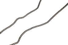 Load image into Gallery viewer, 極美品 CHANEL シャネル ココマーク ネックレス アクセサリー メタル スクエアラインストーン シルバー 重量5.7g 中古 4b001052