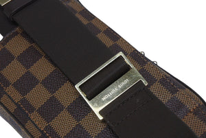 LOUIS VUITTON ルイヴィトン ジェロニモス ウエストバッグ ボディバッグ N51994 ダミエ ブラウン 美品 中古 4b010540