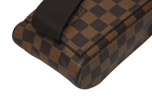 Load image into Gallery viewer, LOUIS VUITTON ルイヴィトン ジェロニモス ウエストバッグ ボディバッグ N51994 ダミエ ブラウン 美品 中古 4b010540