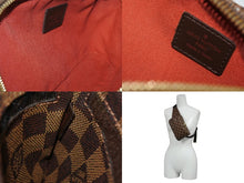 Load image into Gallery viewer, LOUIS VUITTON ルイヴィトン ジェロニモス ウエストバッグ ボディバッグ N51994 ダミエ ブラウン 美品 中古 4b010540