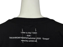 Load image into Gallery viewer, TAKAHIRO MIYASHITA The Soloist. タカヒロ ミヤシタ ザ ソロイスト Tシャツ ブラック サイズ52 美品 中古 4b010637