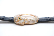 Load image into Gallery viewer, 極美品 CARTIER カルティエ パンテール パンサー 1925 ダイヤ レディース YG 純正ダイヤ 中古 4b010856