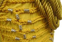 画像をギャラリービューアに読み込む, BALMAIN x H&amp;M バルマン x H&amp;M ノースリーブカットソー マスタード ビスコース エラスタン サイズ38 美品 中古 4b001070