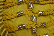 画像をギャラリービューアに読み込む, BALMAIN x H&amp;M バルマン x H&amp;M ノースリーブカットソー マスタード ビスコース エラスタン サイズ38 美品 中古 4b001070