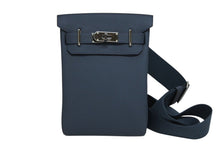 画像をギャラリービューアに読み込む, 新品同様 HERMES エルメス HAC A DOS PM アッカド PM 新作 ショルダーバッグ トゴ ブルードプリュス シルバー金具 K刻印 中古 4b010707