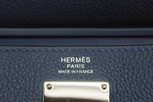 画像をギャラリービューアに読み込む, 新品同様 HERMES エルメス HAC A DOS PM アッカド PM 新作 ショルダーバッグ トゴ ブルードプリュス シルバー金具 K刻印 中古 4b010707