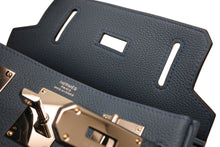 画像をギャラリービューアに読み込む, 新品同様 HERMES エルメス HAC A DOS PM アッカド PM 新作 ショルダーバッグ トゴ ブルードプリュス シルバー金具 K刻印 中古 4b010707