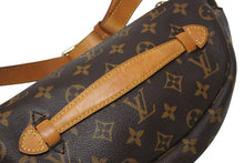 画像をギャラリービューアに読み込む, 極美品 LOUIS VUITTON ルイヴィトン バムバッグ ボディバッグ ウエストバッグ M43644 モノグラム ブラウン ゴールド金具 中古 4b010713