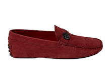 Load image into Gallery viewer, 新品未使用 TOD'S × FERRARI トッズ × フェラーリ ゴンミーニ XRM0XB0X2006GD067Y ドライビングシューズ レザー ローファー 5 1/2 赤 中古 4b010721