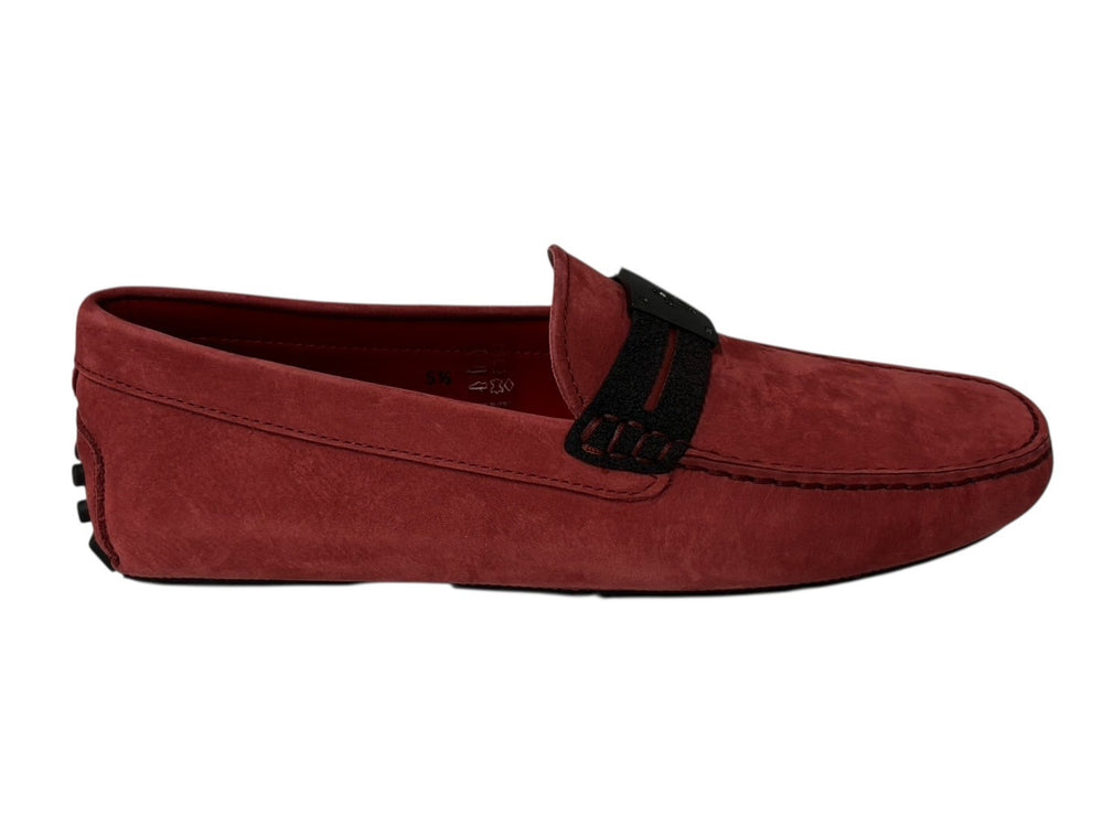 Very good condition TOD'S × FERRARI TOD'S × Ferrari Gommini XRM0XB0BJ40L6V067Y Driving shoes Suede loafers Size 5.5 Used 4b010719