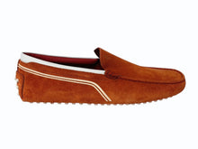 Load image into Gallery viewer, 極美品 TOD'S × FERRARI トッズ × フェラーリ ゴンミーニ XRM0GW0K530RQ23404 ドライビングシューズ スエード ローファー サイズ5.5 中古 4b010722