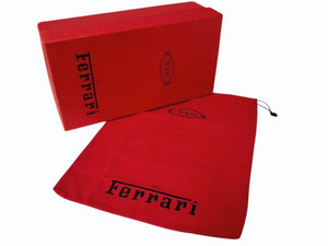 極美品 TOD'S × FERRARI トッズ × フェラーリ ゴンミーニ XRM0GW0K530RQ23404 ドライビングシューズ スエード ローファー サイズ5.5 中古 4b010722