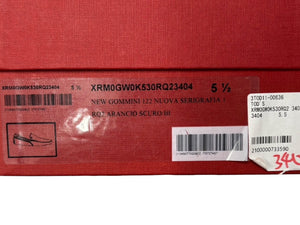 極美品 TOD'S × FERRARI トッズ × フェラーリ ゴンミーニ XRM0GW0K530RQ23404 ドライビングシューズ スエード ローファー サイズ5.5 中古 4b010722