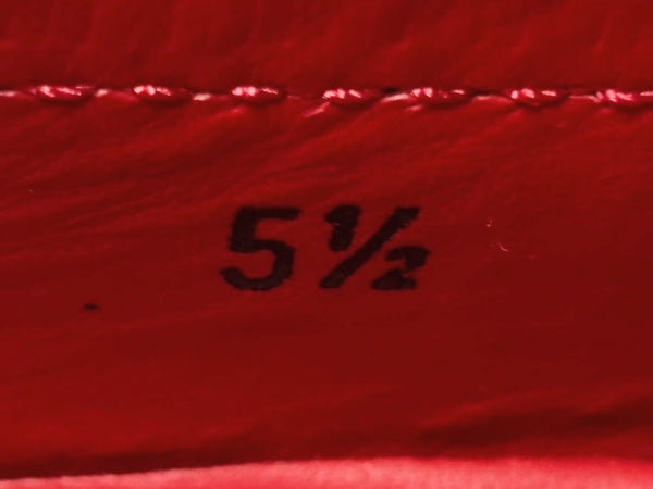 極美品 TOD'S × FERRARI トッズ × フェラーリ ゴンミーニ XRE0EO0H6007B7027N ドライビングシューズ スエード ローファー サイズ6 赤 中古 4b010720