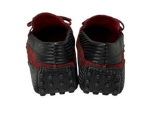 Load image into Gallery viewer, 極美品 TOD'S × FERRARI トッズ × フェラーリ ゴンミーニ XRM0EO0H6007B7027N ドライビングシューズ ベロア ローファー サイズ6 赤 中古 4b010724