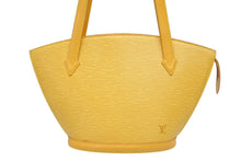 画像をギャラリービューアに読み込む, 極美品 LOUIS VUITTON ルイヴィトン サンジャックPM ハンドバッグ M52279 エピ レザー イエロー ゴールド金具 中古 4b010731