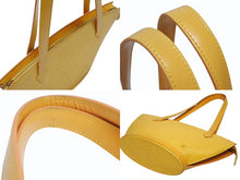 画像をギャラリービューアに読み込む, 極美品 LOUIS VUITTON ルイヴィトン サンジャックPM ハンドバッグ M52279 エピ レザー イエロー ゴールド金具 中古 4b010731