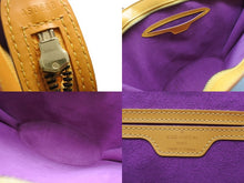 画像をギャラリービューアに読み込む, 極美品 LOUIS VUITTON ルイヴィトン サンジャックPM ハンドバッグ M52279 エピ レザー イエロー ゴールド金具 中古 4b010731