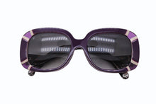 Load image into Gallery viewer, 極美品 LOUIS VUITTON ルイヴィトン サングラス アイウェア Z0637E 91B サイズ55□17 145 パープル べっ甲カラー 中古 4b010735
