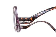 Load image into Gallery viewer, 極美品 LOUIS VUITTON ルイヴィトン サングラス アイウェア Z0637E 91B サイズ55□17 145 パープル べっ甲カラー 中古 4b010735