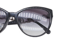 画像をギャラリービューアに読み込む, CHANEL シャネル サングラス アイウェア 5215-Q-A c.1074/S6 サイズ57□17 135 ココマーク ブラック シルバー 美品 中古 4b010736