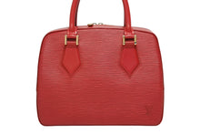 画像をギャラリービューアに読み込む, 極美品 LOUIS VUITTON ルイヴィトン サブロン ハンドバッグ M52047 カスティリアンレッド エピレザー ゴールド金具 中古 4b010744