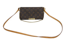 画像をギャラリービューアに読み込む, LOUIS VUITTON ルイヴィトン フェイボリットPM ショルダーバッグ M40717 モノグラム ブラウン ゴールド金具 美品 中古 4b010756