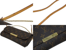 画像をギャラリービューアに読み込む, LOUIS VUITTON ルイヴィトン フェイボリットPM ショルダーバッグ M40717 モノグラム ブラウン ゴールド金具 美品 中古 4b010756