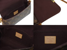 画像をギャラリービューアに読み込む, LOUIS VUITTON ルイヴィトン フェイボリットPM ショルダーバッグ M40717 モノグラム ブラウン ゴールド金具 美品 中古 4b010756