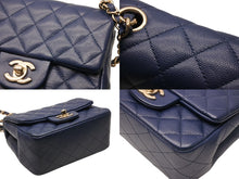 画像をギャラリービューアに読み込む, 極美品 CHANEL シャネル ミニマトラッセ16 Sフラップ Sチェーンショルダーバッグ 24番台 ココマーク キャビアスキン ゴールド金具 中古 4b010761