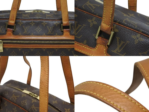 LOUIS VUITTON ルイヴィトン シテGM ショルダーバッグ モノグラム M51181 PVC ブラウン ゴールド金具 美品 中古 4b010811