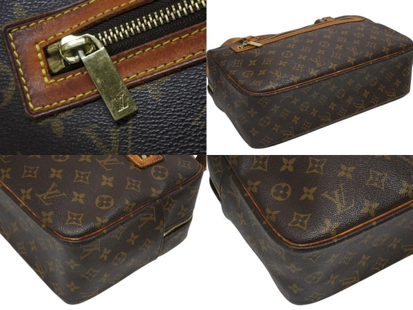 LOUIS VUITTON ルイヴィトン シテGM ショルダーバッグ モノグラム M51181 PVC ブラウン ゴールド金具 美品 中古 4b010811