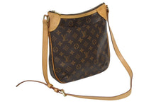 Load image into Gallery viewer, LOUIS VUITTON ルイヴィトン オデオンPM M56390 ショルダーバッグ モノグラム レディース ブラウン ベージュ 良品 中古 4b010813
