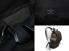 画像をギャラリービューアに読み込む, LOUIS VUITTON ルイヴィトン クリストファー MM リュック バックパック M43735 モノグラムマカサー PVC レザー 美品 中古 4b001083