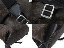 画像をギャラリービューアに読み込む, LOUIS VUITTON ルイヴィトン クリストファー MM リュック バックパック M43735 モノグラムマカサー PVC レザー 美品 中古 4b001083