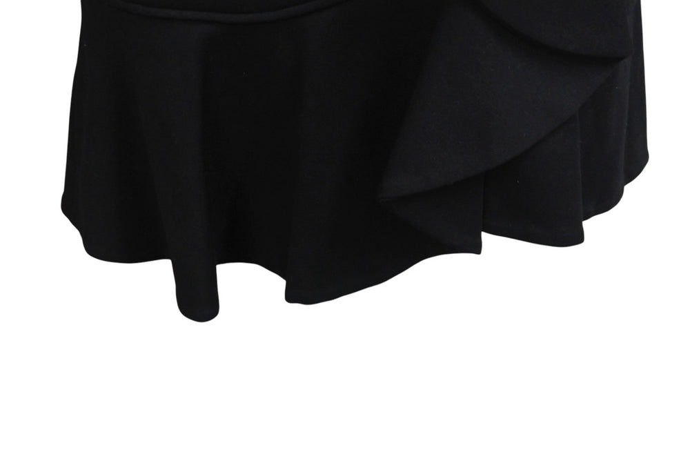 Very good condition BALENCIAGA Skirt 203986 Size 36 Rayon Nylon Cupro Black Made in France Used 4b001084