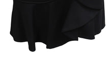 画像をギャラリービューアに読み込む, 極美品 BALENCIAGA バレンシアガ スカート 203986 サイズ36 レーヨン ナイロン キュプラ ブラック フランス製 中古 4b001084