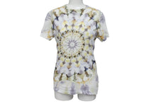 画像をギャラリービューアに読み込む, 新品同様 Christian Dior クリスチャンディオール 半袖Tシャツ 923T03KA428 サイズS 万華鏡 プリント ホワイト マルチカラー 中古 4b001086