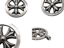 画像をギャラリービューアに読み込む, CHROME HEARTS クロムハーツ メダリオン ペンダント トップ 重量約60.0g 2006/.925刻印 美品 中古 4b010865
