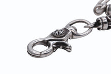 Load image into Gallery viewer, CHROME HEARTS クロムハーツ ケルティック ローラーウォレットチェーン 9リンク 約218g 美品 中古 4b010867