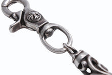 Load image into Gallery viewer, CHROME HEARTS クロムハーツ ケルティック ローラーウォレットチェーン 9リンク 約218g 美品 中古 4b010867