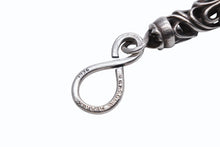 Load image into Gallery viewer, CHROME HEARTS クロムハーツ ケルティック ローラーウォレットチェーン 9リンク 約218g 美品 中古 4b010867